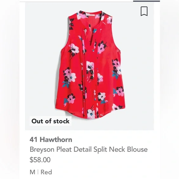 Hawthorn Sleeveless Blouse - Picture 2 of 14